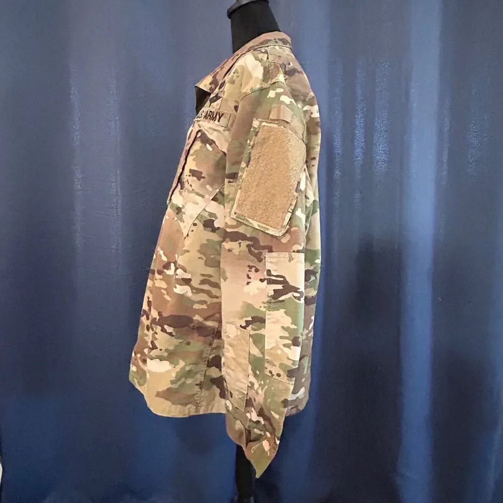 USA Army Coat Combat Uniform Unisex Multicam Large Regular Staff Sargent E-6